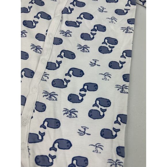 Roller Rabbit Whales Sleeper - Picture 3 of 5